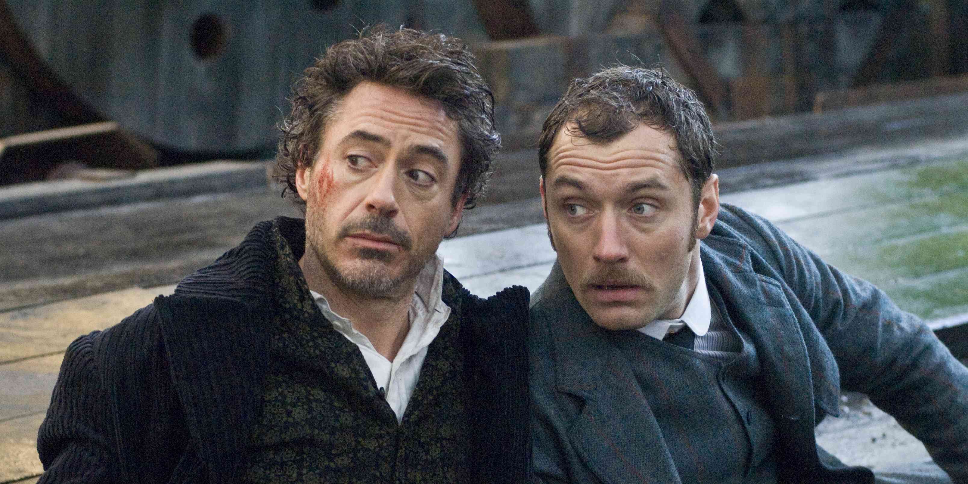 Sherlock Holmes et Dr Watson, détectives au cinéma