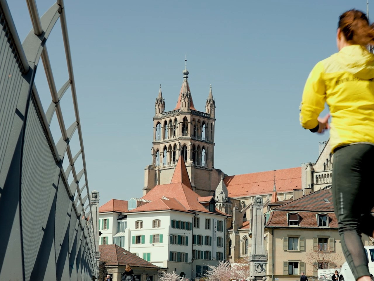 Courir en ville et au cinéma